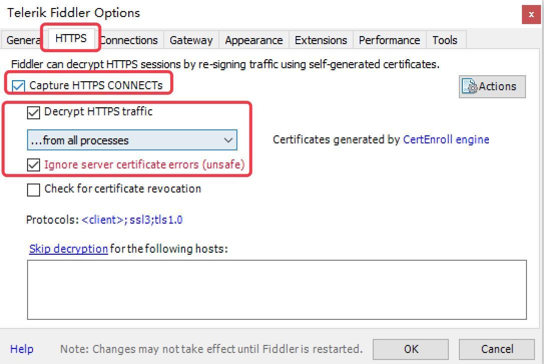 python实现https抓包工具,fiddler抓包https协议