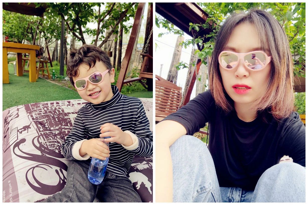 便宜又实用的儿童墨镜,买了个墨镜居然是双层