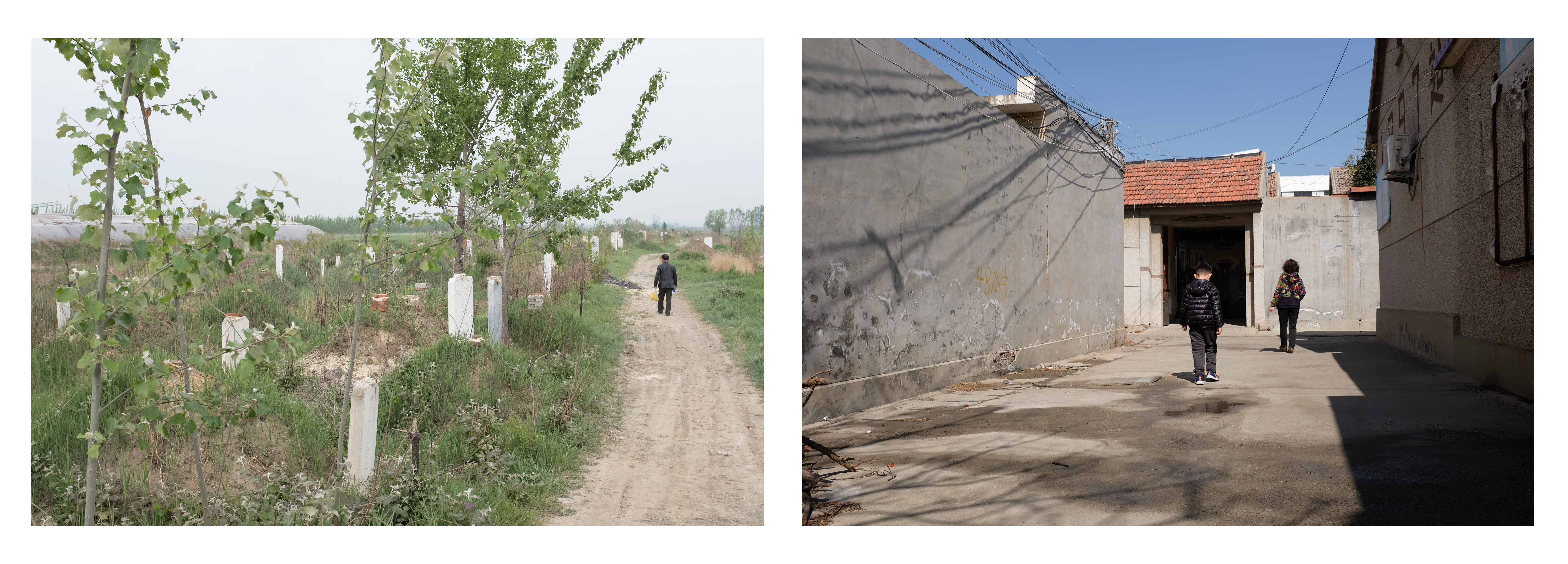 母女俩异地上学父亲留守,农村父母的真实故事图片