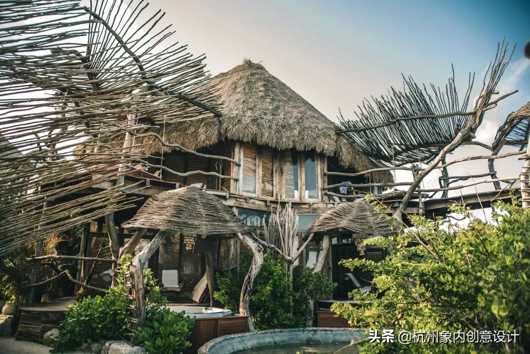 设计感超强的民宿度假屋,度假村建筑设计效果图
