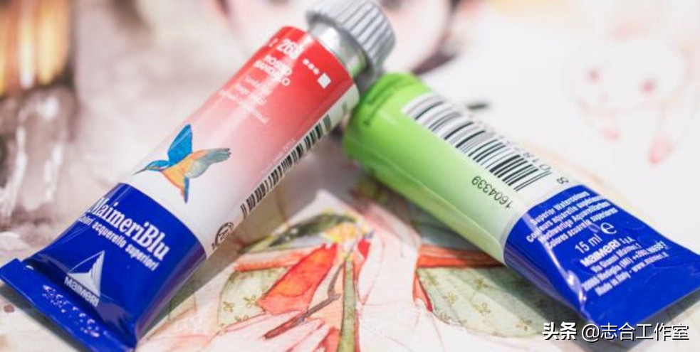 烧钱水粉画,水彩颜料省钱