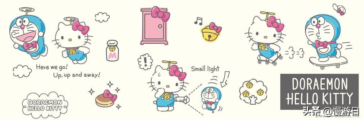 哆啦A梦xKitty又来联合卖萌多款可爱联名商品登陆日本