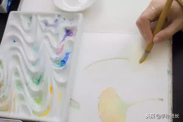 固体水彩颜料新手入门教程,水彩插画新手入门教程