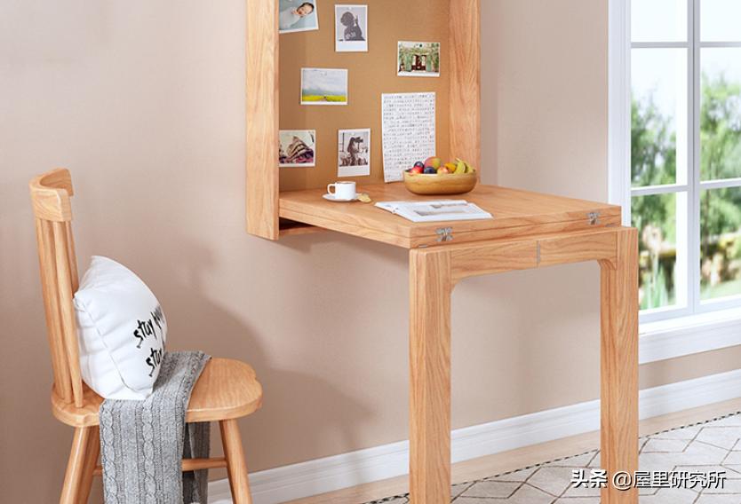 小户型折叠抽拉式餐桌,小户型折叠餐桌效果图大全