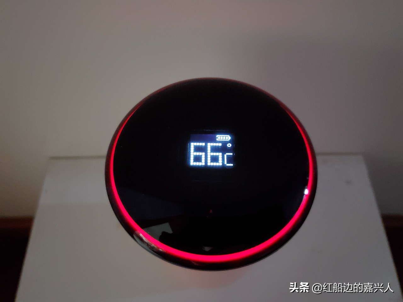 智能温度显示保温杯真的来了,智能温度计保温杯测评