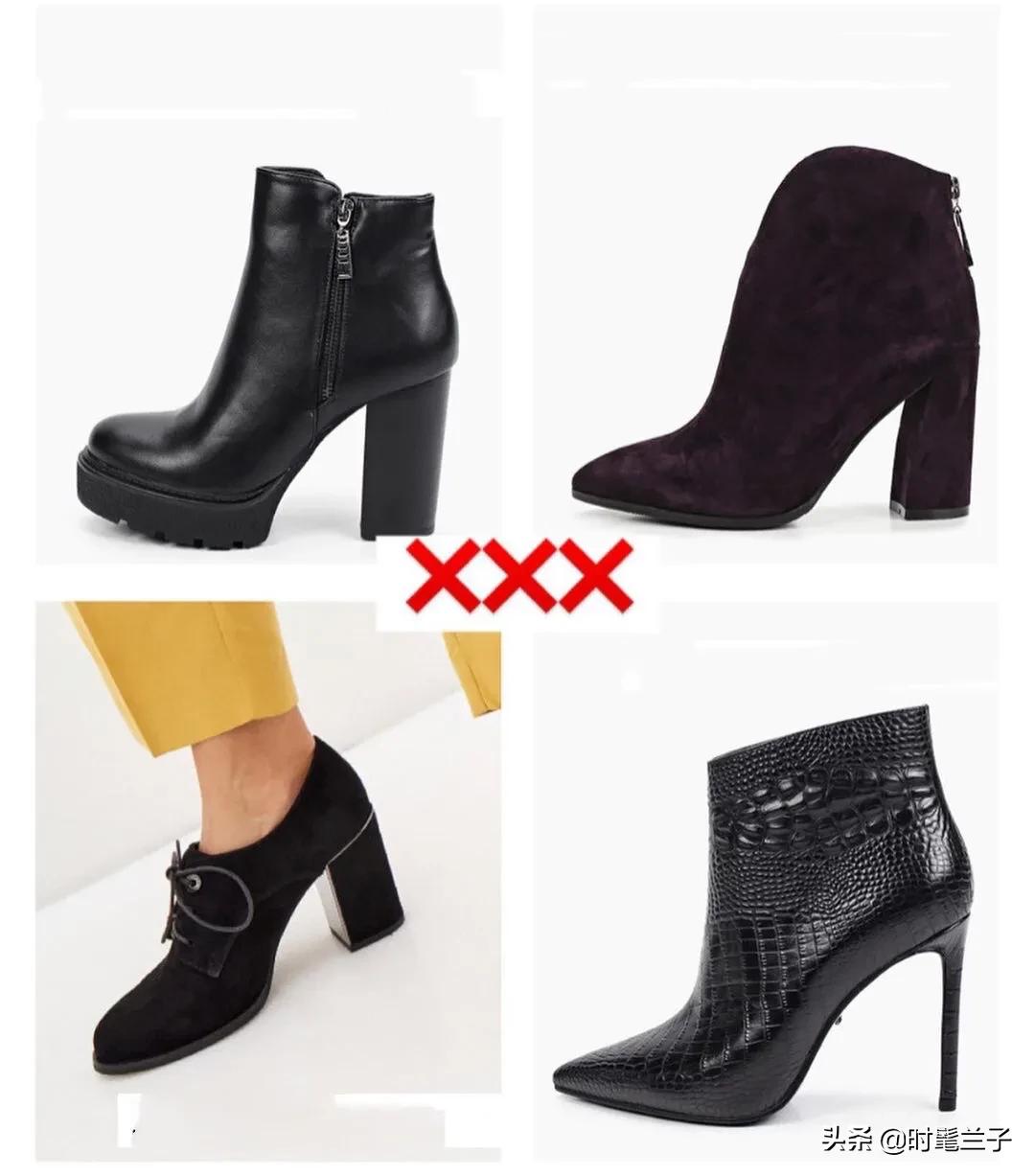 哪种短靴显腿细显脚小,什么短靴不显老