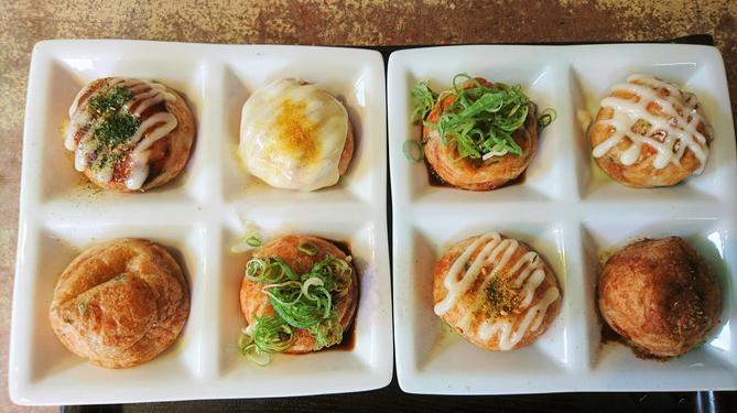 大阪章鱼丸子店,日本特殊的章鱼小丸子店