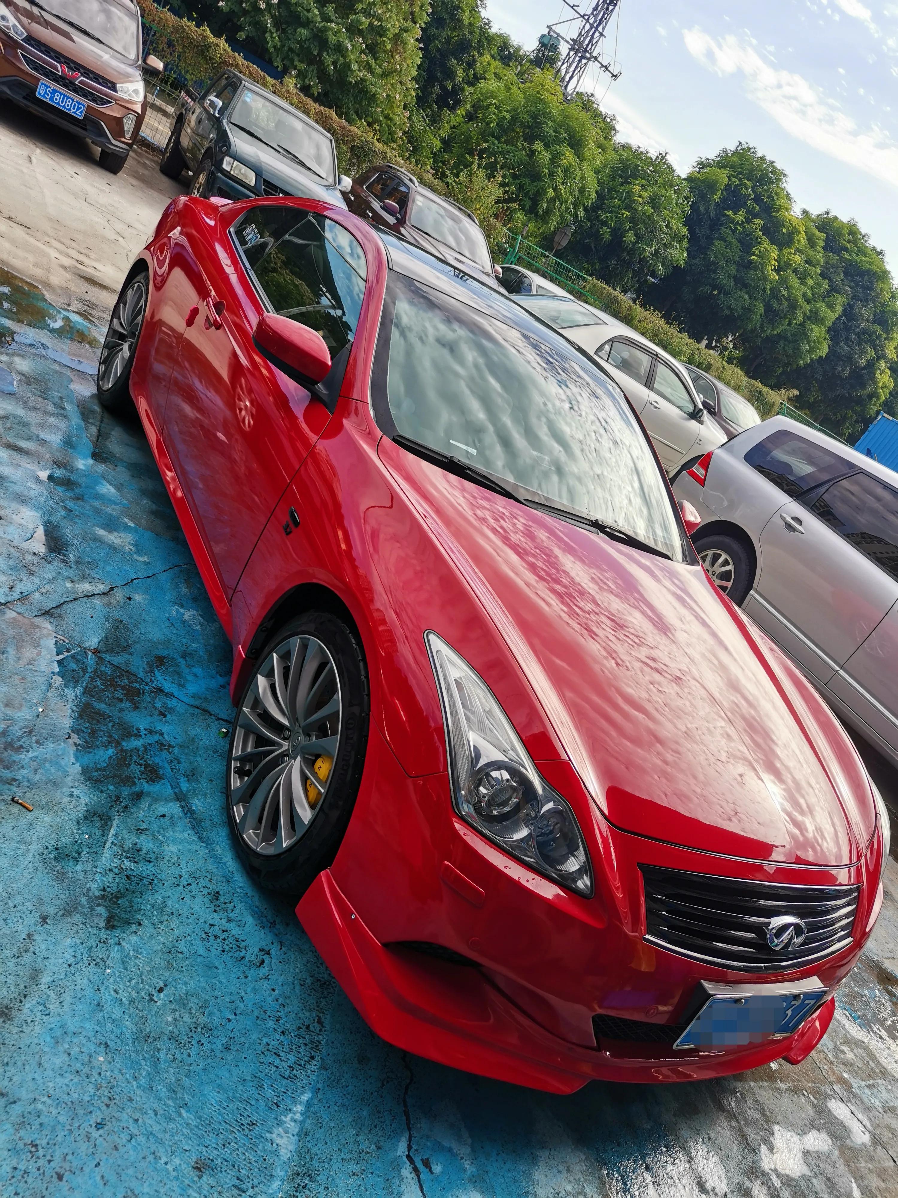 英菲尼迪g37多少钱二手,英菲尼迪g37两门硬顶轿跑多少钱