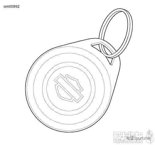 哈雷883防盗器装在哪里,哈雷750防盗器在哪里