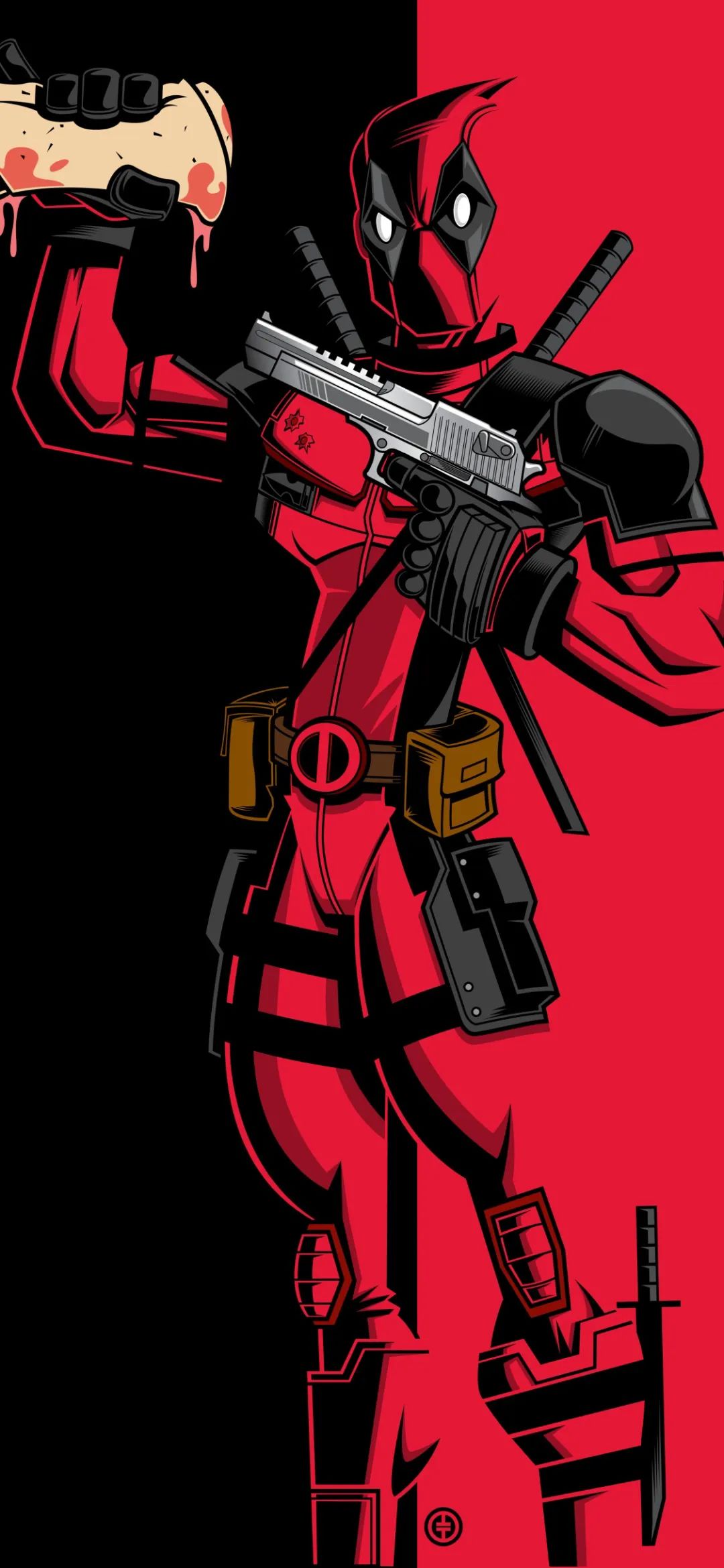 喜欢黑色系壁纸有谁愿意分享一下,黑暗系胆小慎入壁纸