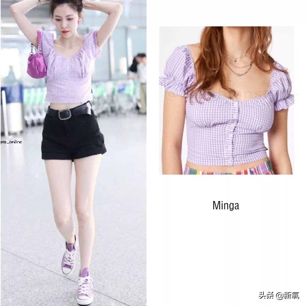 宋妍霏私服穿搭太时髦,土的掉渣时装表演