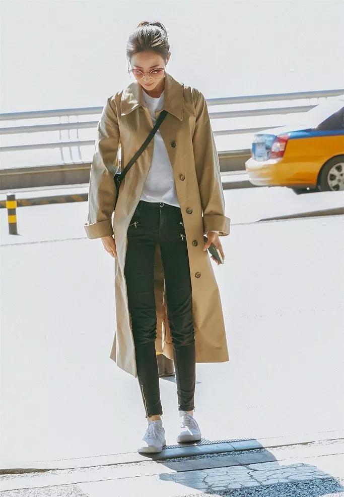 1件风衣4种穿法20种搭配气质满分,买风衣不要乱跟风