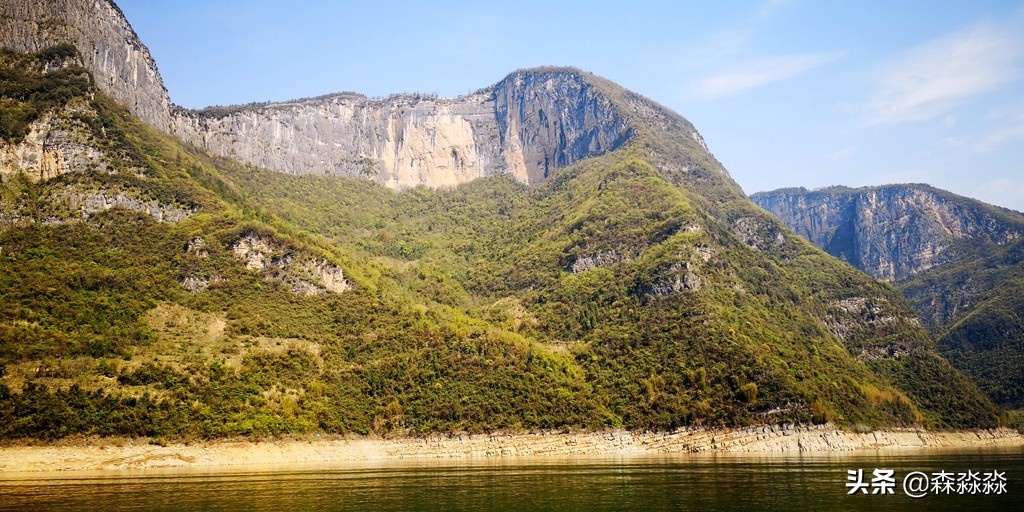 恩施清江大峡谷蝴蝶岩讲解,清江峡谷蝴蝶岩