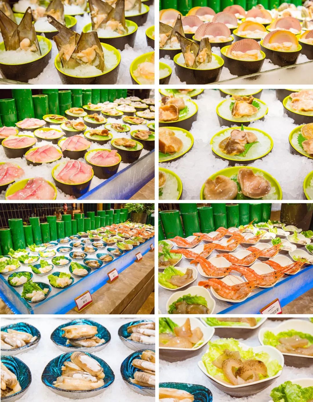 象拔蚌拼鹅肝三文鱼刺身拼盘,象拔蚌三文鱼鹅肝刺身拼盘