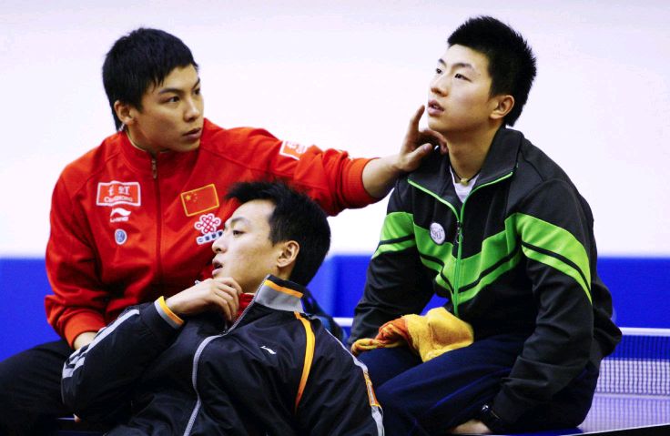 陈梦香蕉,陈梦刘国梁比赛