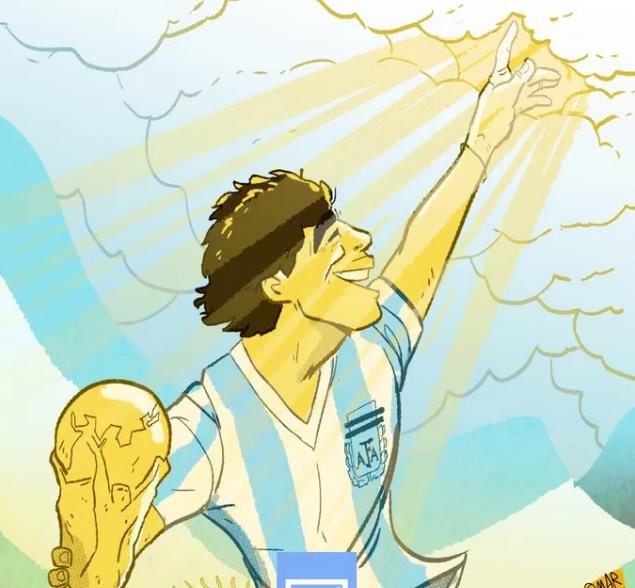 马拉多纳去世后的第一场比赛,家人知道马拉多纳去世的反应