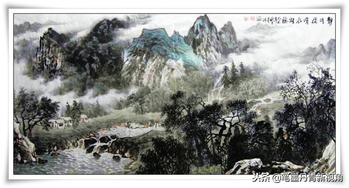 全星恒山水画,全星恒山水画作品