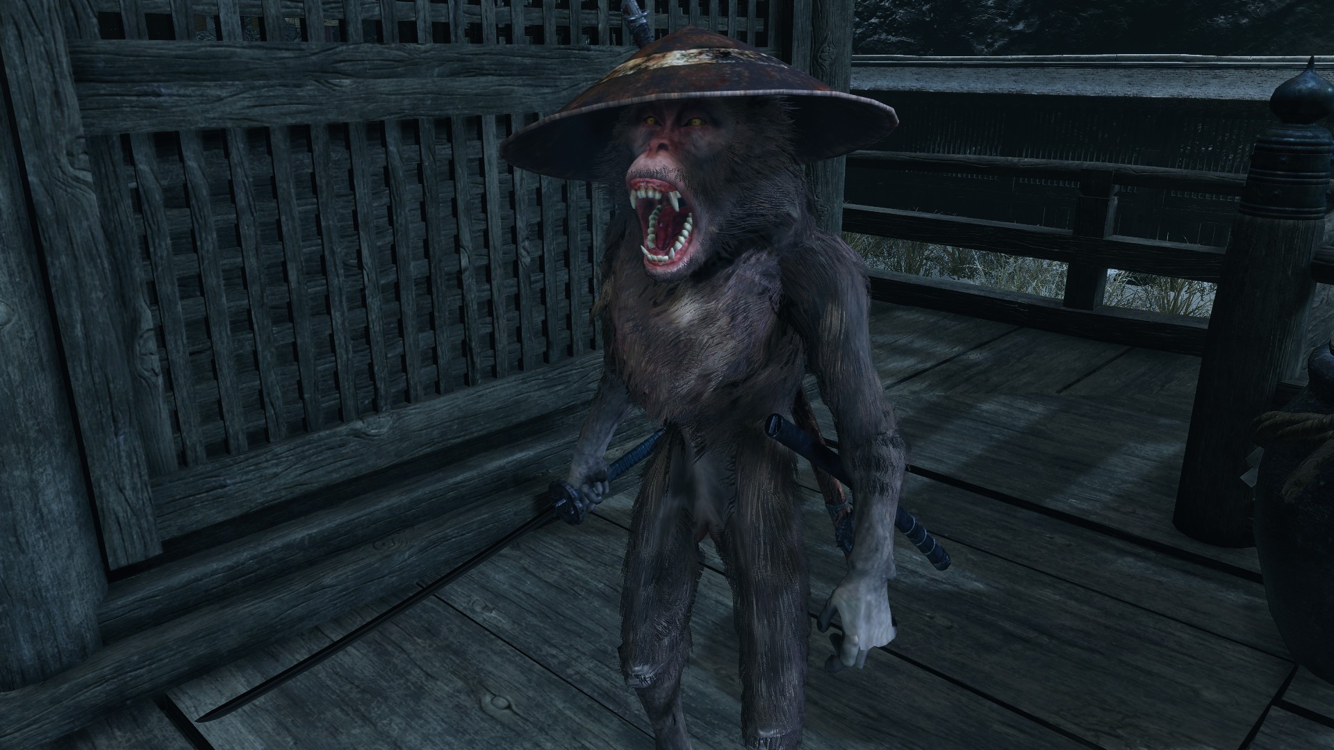 鸡你太美！当你在《只狼》里变成一只鸡画面会有多美？