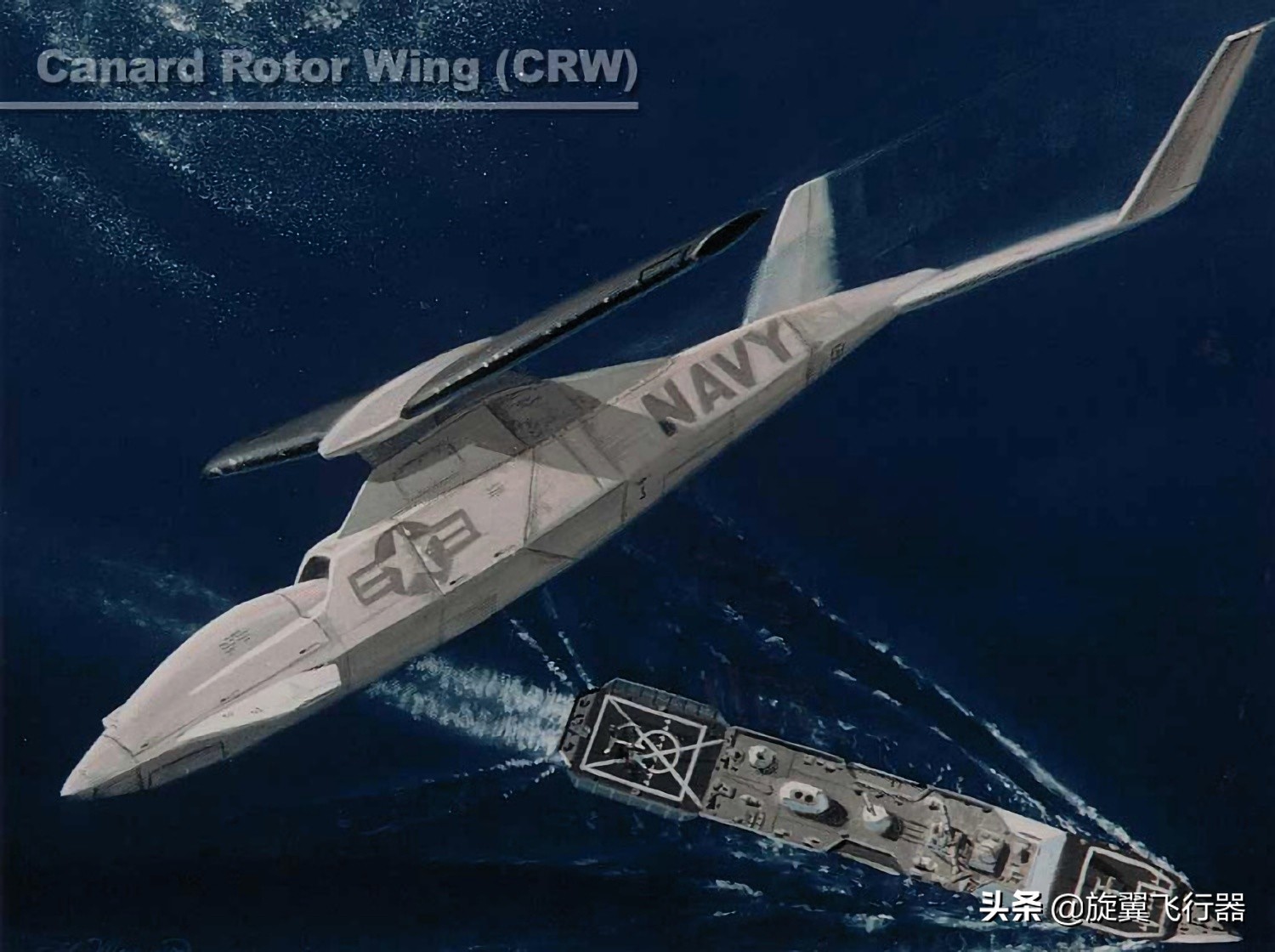 鸭式布局、停转旋翼、桨尖喷气，黑科技满满的波音X-50A试验机