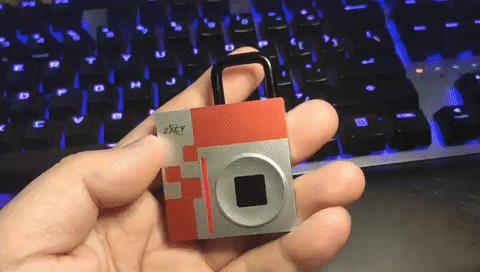 智能指纹挂锁评测,彩色智能指纹挂锁