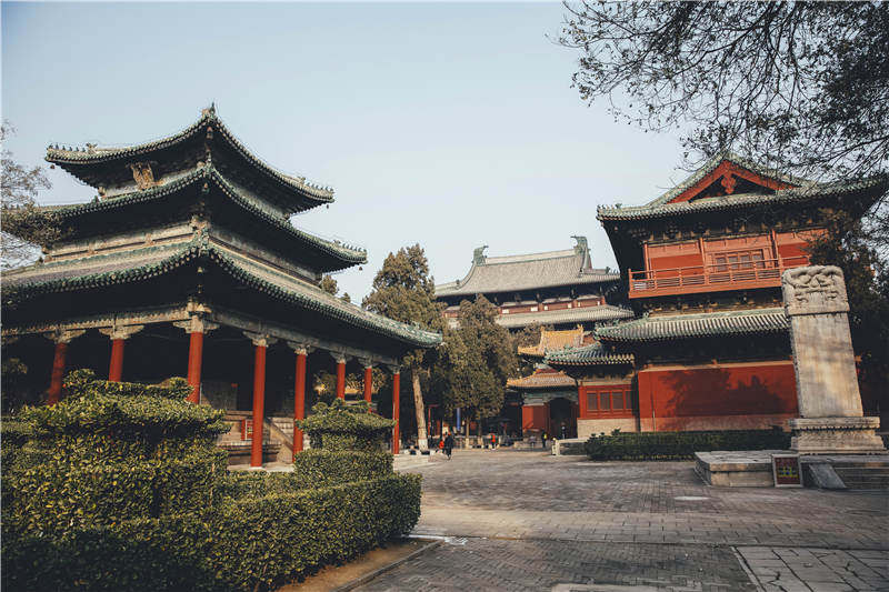 隆兴寺建筑艺术,隆兴寺艺术照