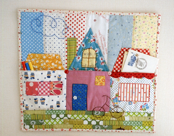 布头手工小物件制作,优优小工坊碎布头拼布视频