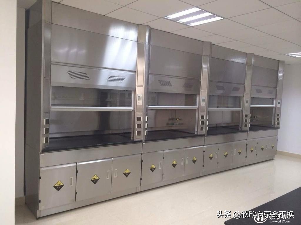 广州黄埔新塘实验室中央台边台通风柜高温柜万向排烟罩