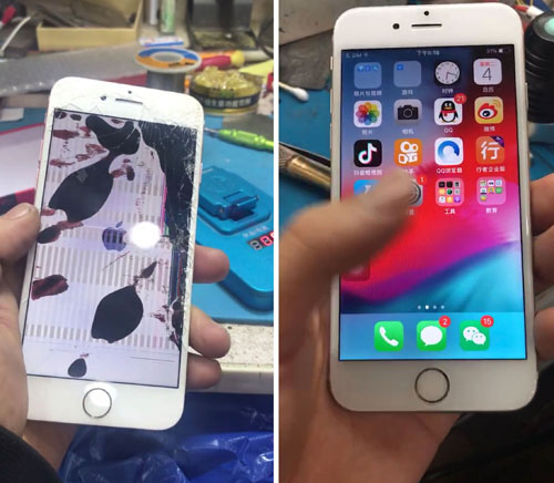 苹果6s内屏碎了还能卖多少钱,苹果6s内屏换一下多少钱