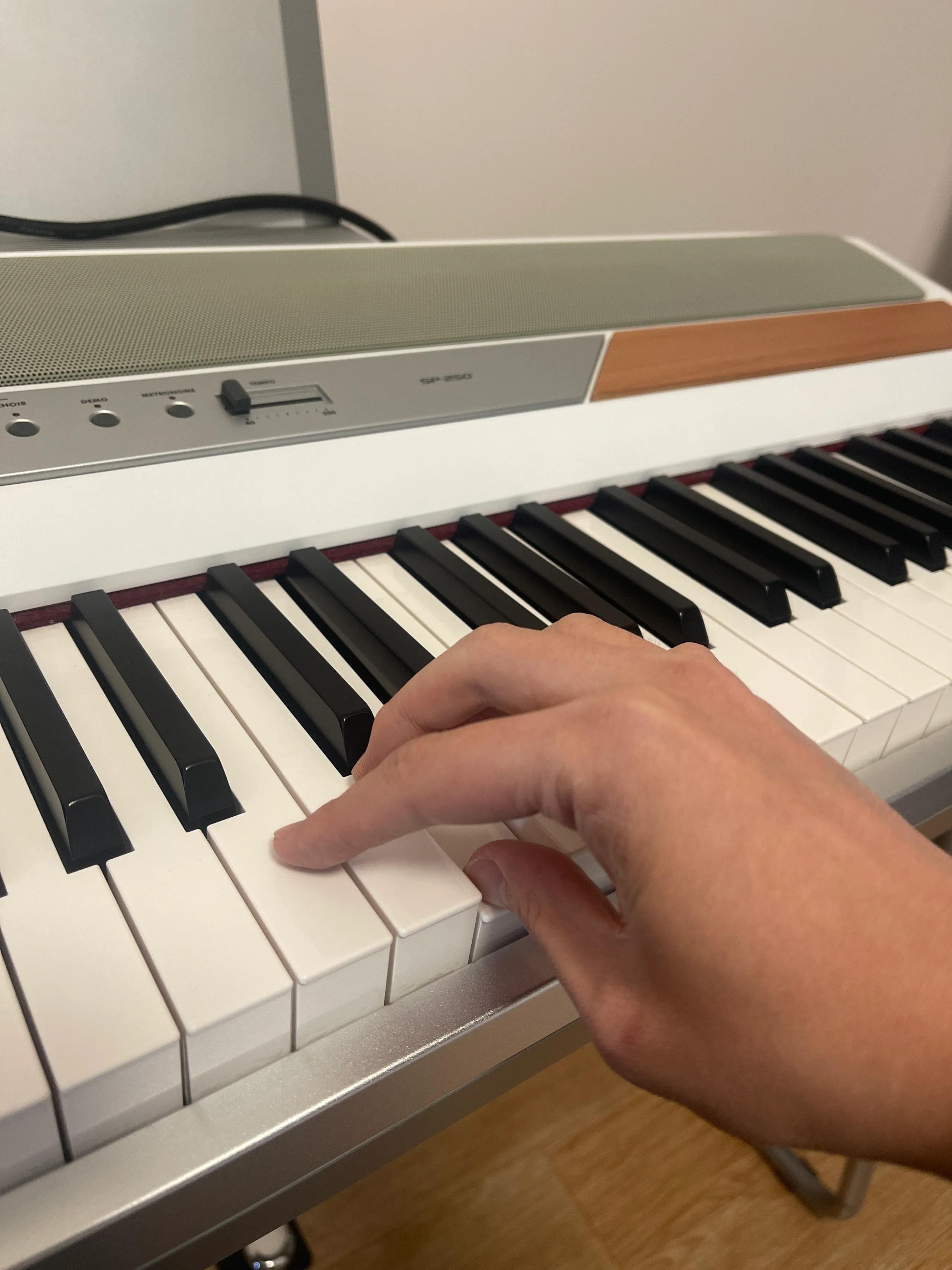 潜海姑娘电子琴弹奏指法,电子琴指法与技巧视频