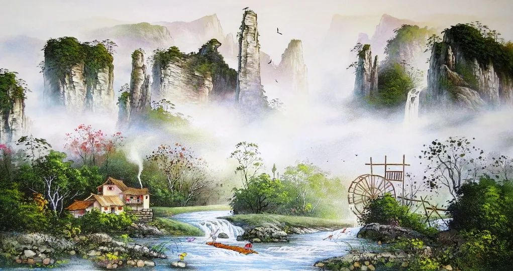 张家界的军声画院,湖南张家界十里画廊导游词