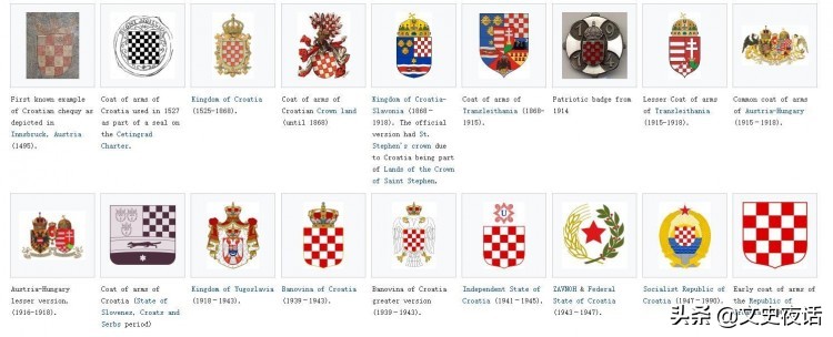 足球地理学堂：克罗地亚的红白格子是怎么来的