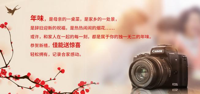 佳能相机年货节,佳能相机年味视频