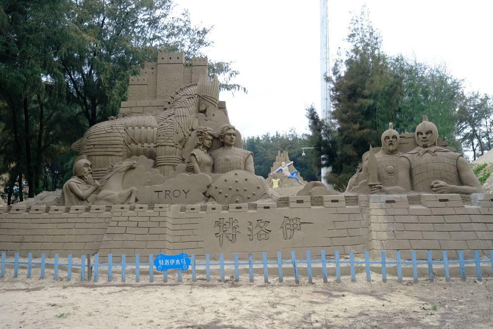 福建六鳌翡翠湾醉美沙滩,六鳌翡翠湾海滩