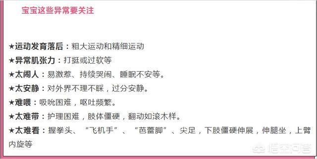 宝宝轻度脑瘫症状是怎么样的,宝宝轻微脑瘫的症状有哪些