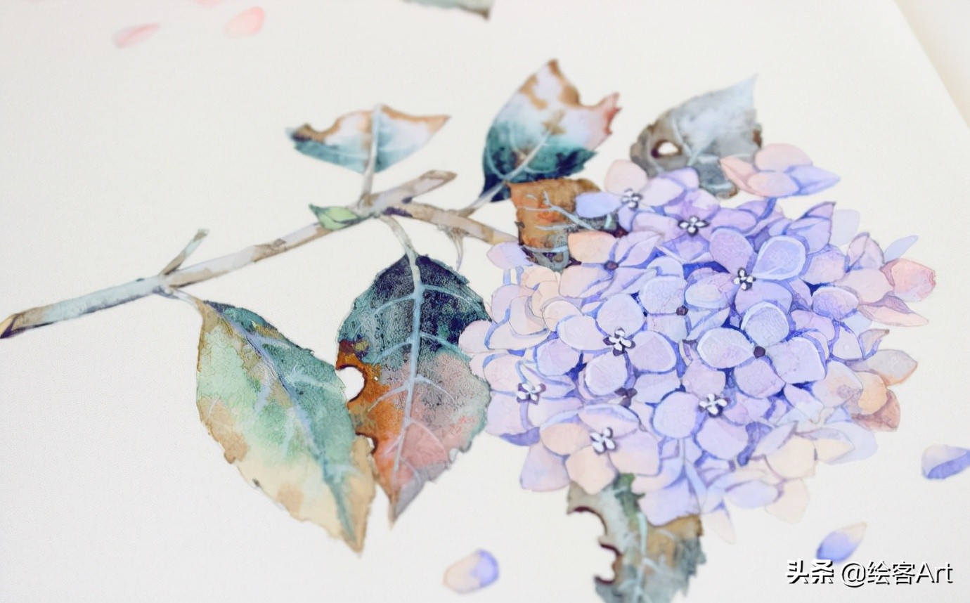 小清新写意国画,值得收藏的小写意国画