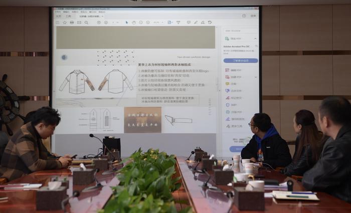 简约的工装设计效果图,狭长的工装设计