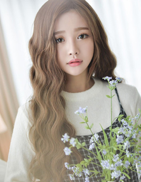 韩式烫发头型,韩式烫发蛋卷头