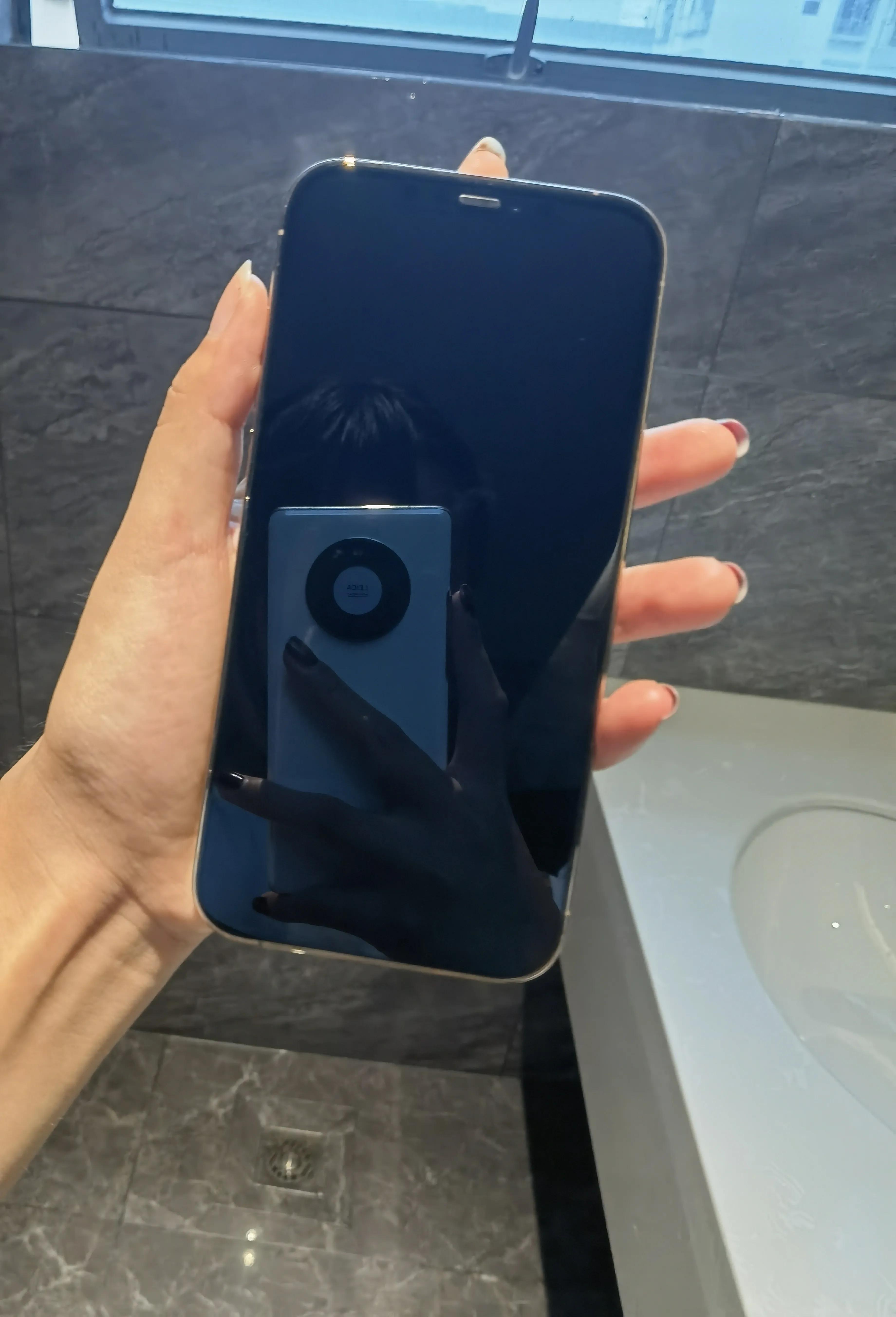 苹果手机12promax屏幕保护膜,手机膜苹果12promax磨砂钢化膜