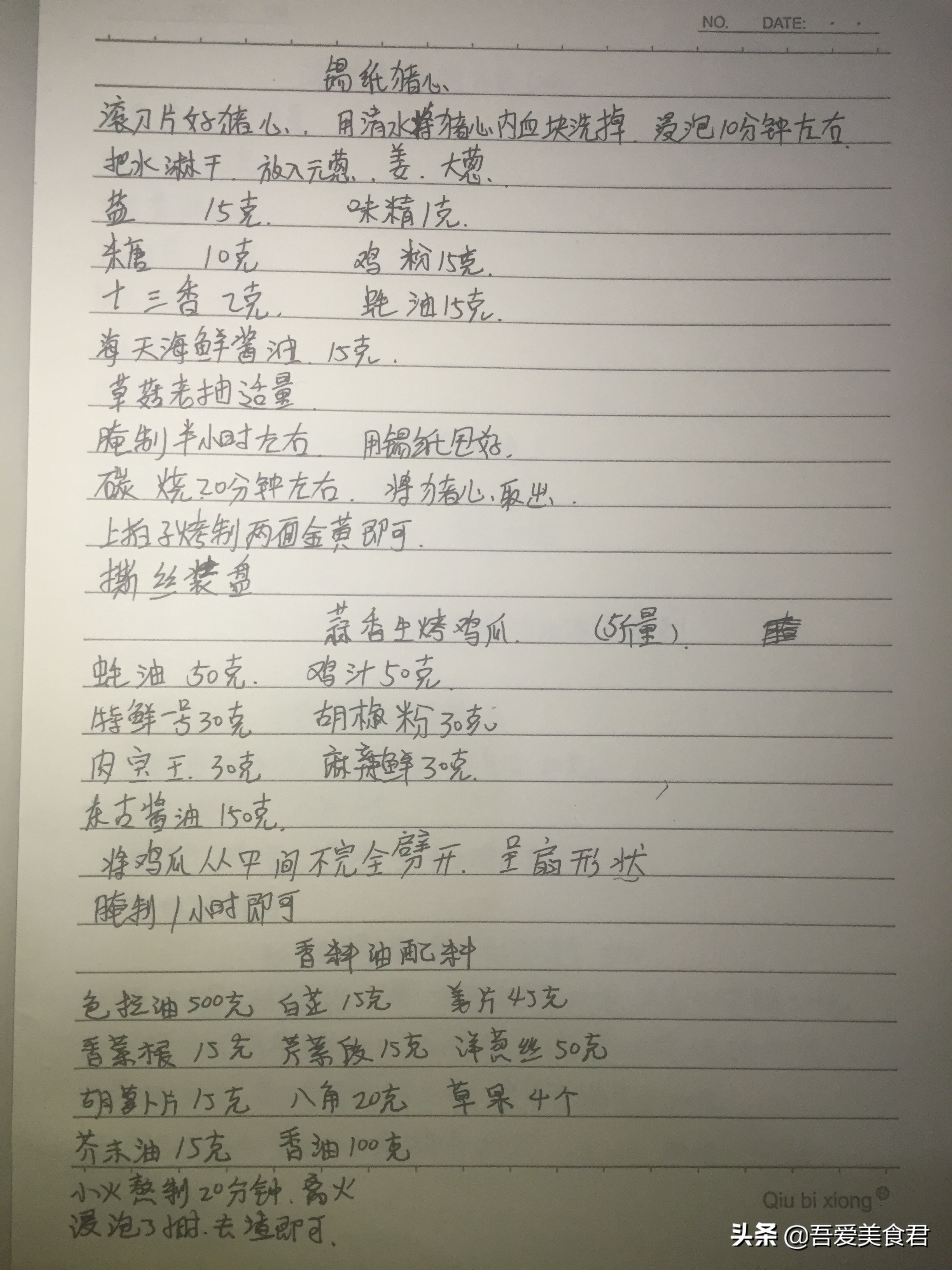 师傅教你做烧烤,20多年烧烤技术配方免费送给大家