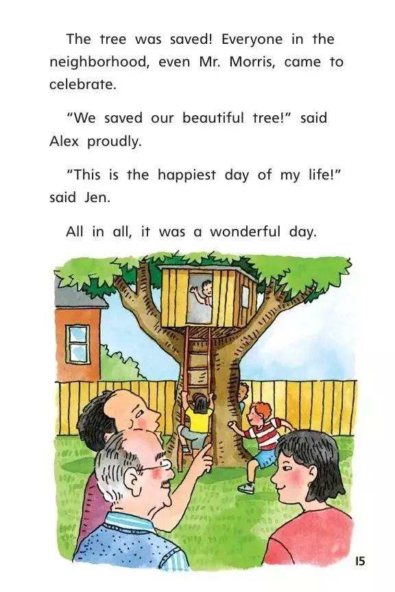 绘本《我们的树》图片,绘本美丽的树