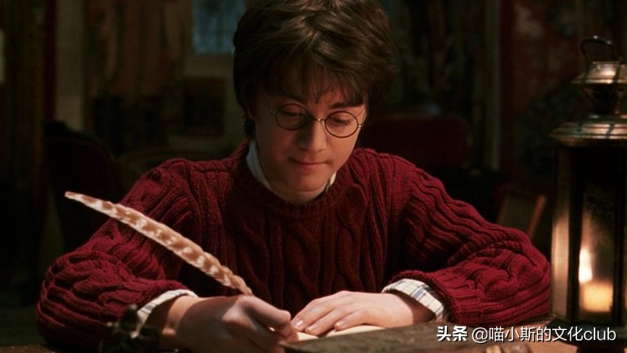 哈利波特羽毛墨囊笔,哈利波特羽毛笔的细节