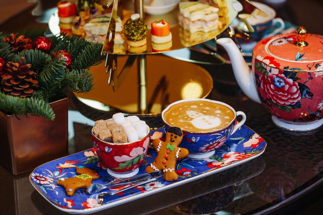 康莱德酒店圣诞季下午茶,康莱德酒店行政酒廊下午茶