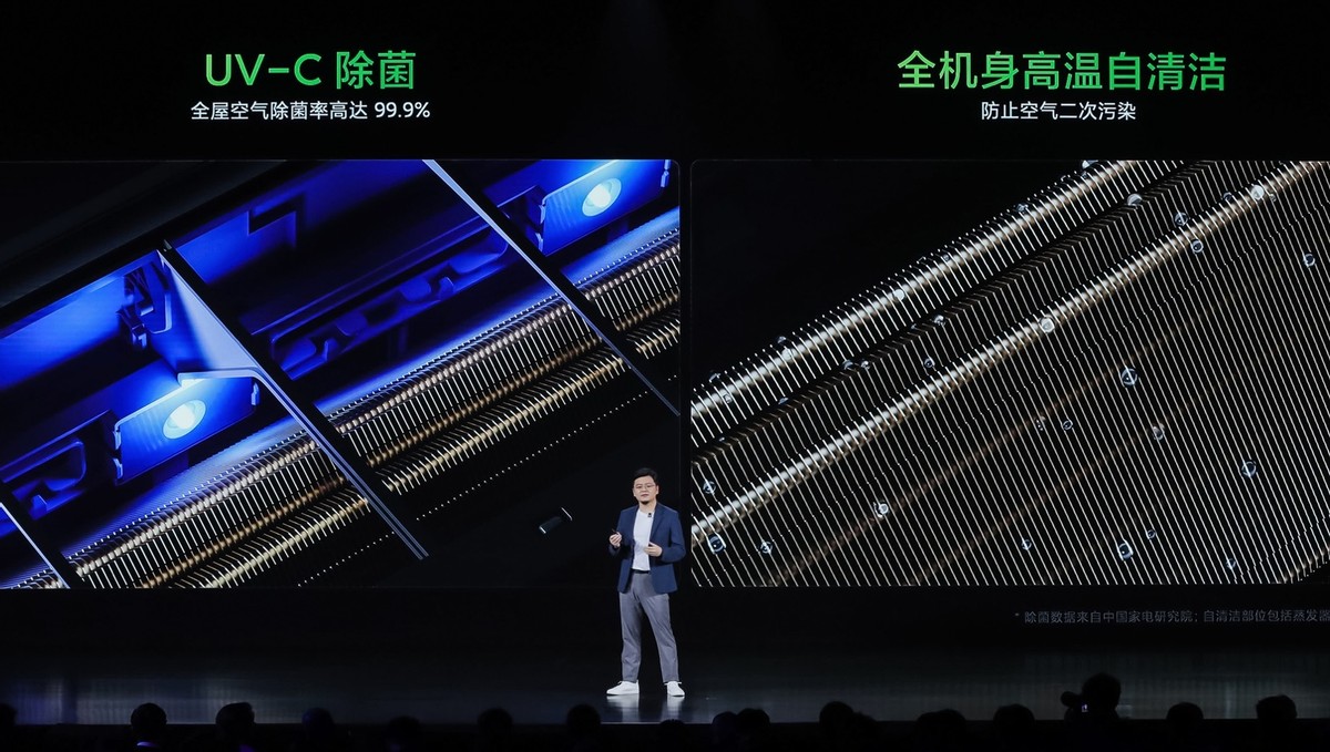 四重深度净化小米米家新风空调,米家新风空调最低功率多少