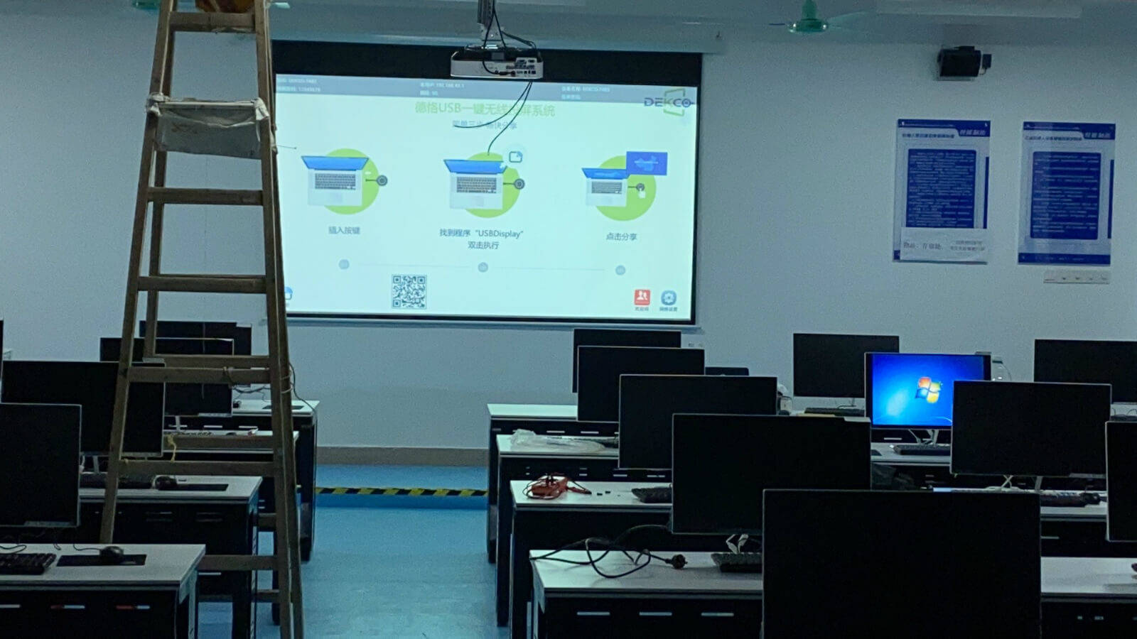 电脑同时投屏到电视和投影仪,笔记本电脑和投影怎么无线连接