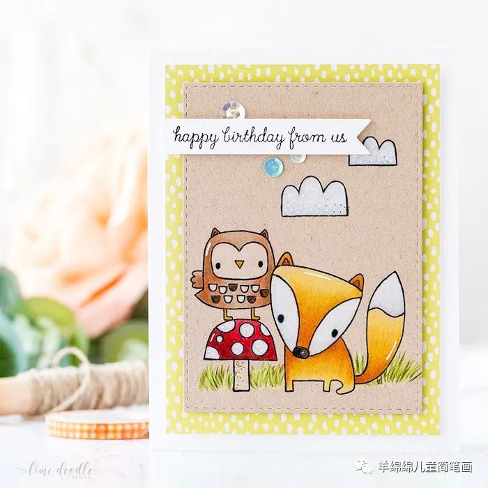 生日贺卡手绘简单可爱,生日贺卡手绘创意简单有色彩