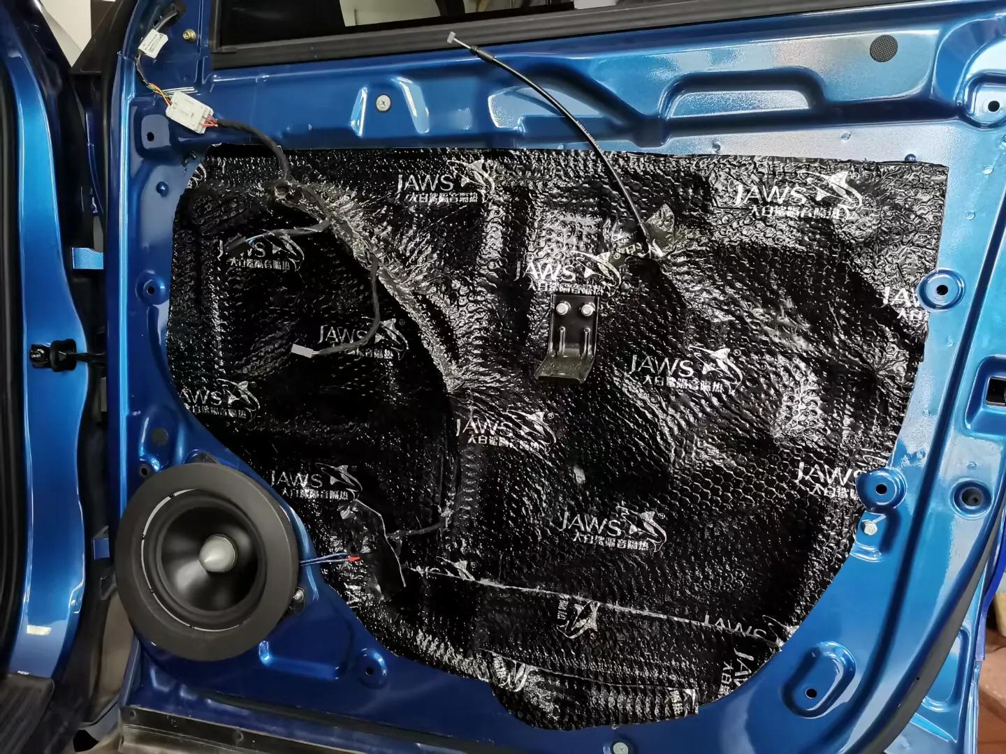 奇瑞瑞虎12年款改音响,瑞虎主动三分频汽车音响改装