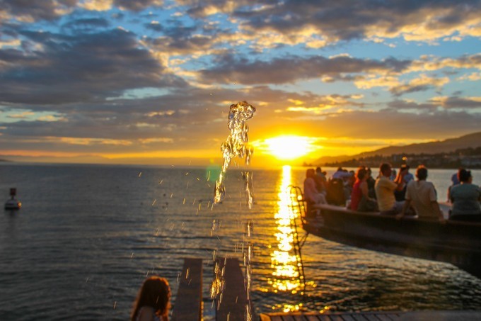 瑞士蒙特勒镇旅游攻略,蒙特勒小镇美景