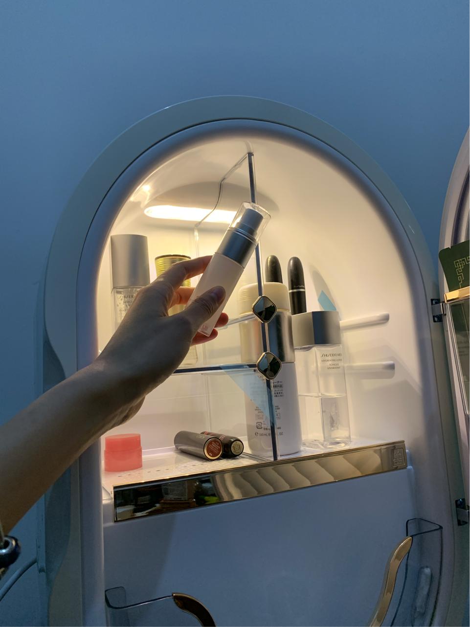 小吉家的迷你美妆冰箱,小吉448升法式四门冰箱