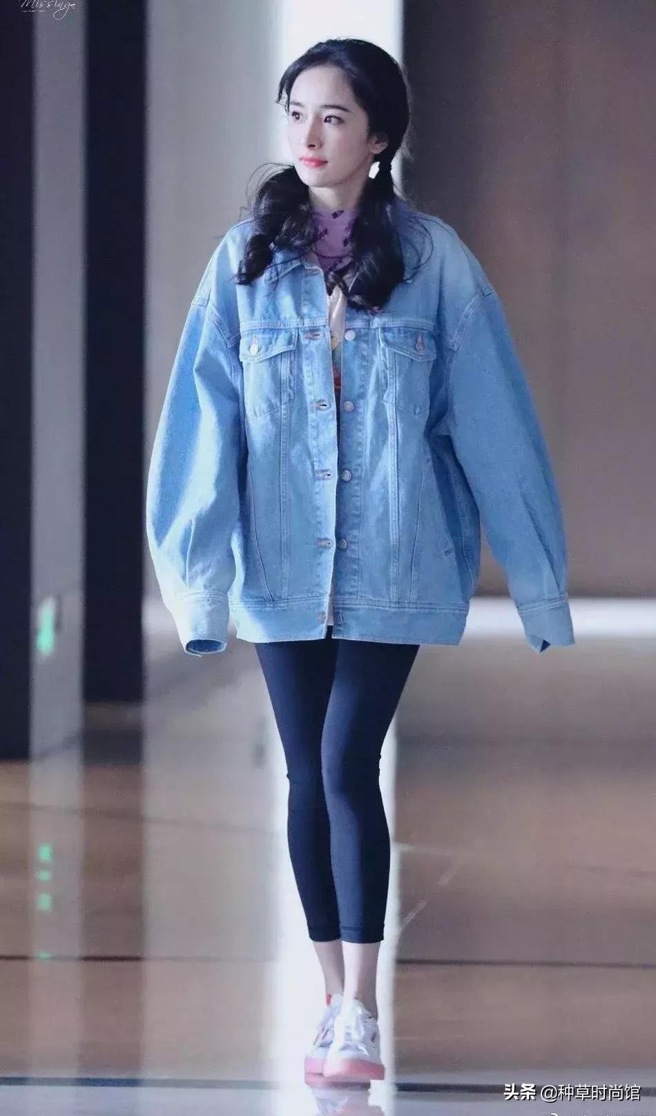 杨幂时尚穿搭太美,杨幂各种撩汉