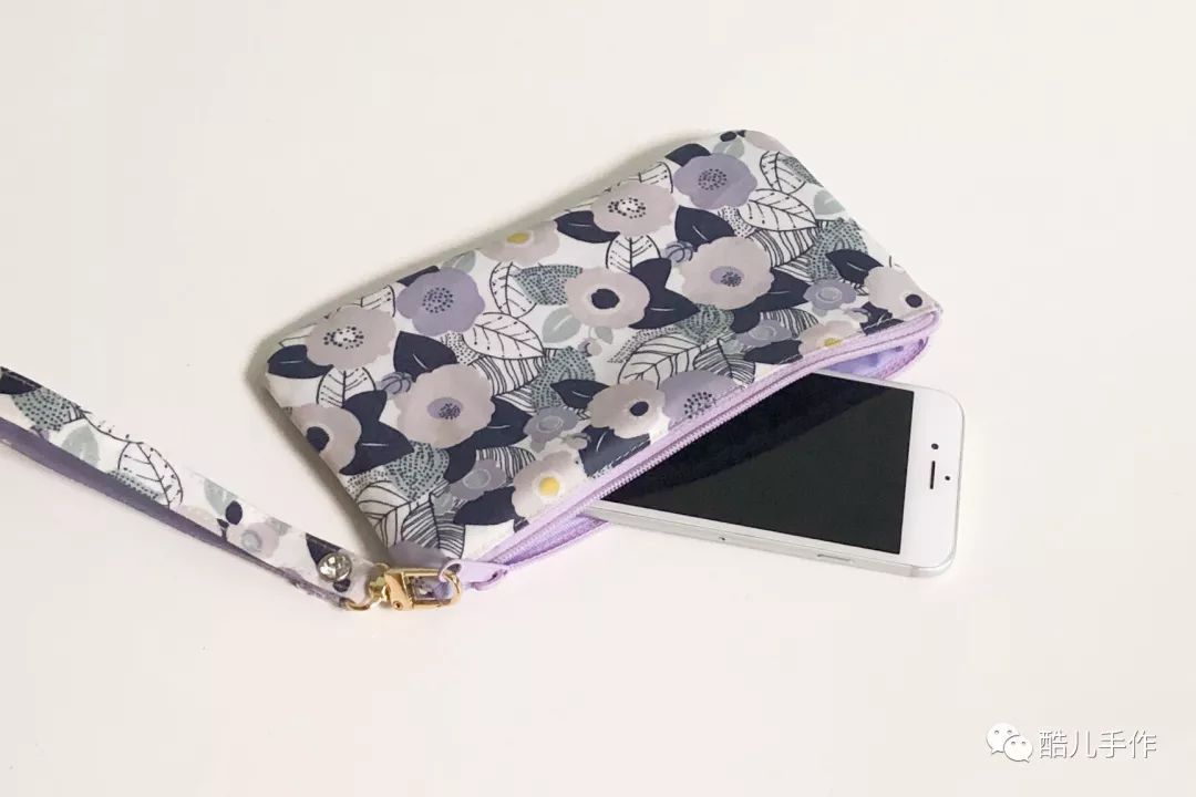 双层拉链收纳包缝制方法,布艺拉链收纳包